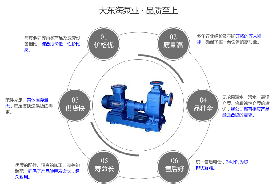 大東海泵業(yè)自吸式離心油泵質(zhì)量保證圖